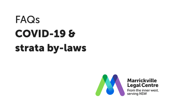 COVID strata by laws FAQs