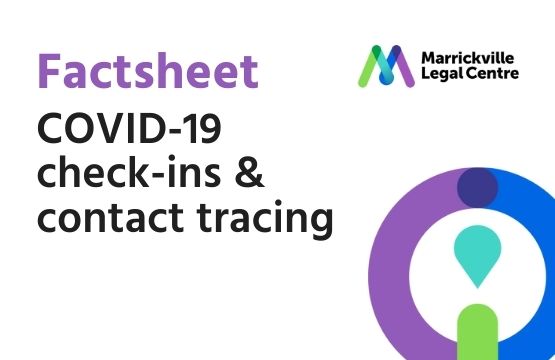 Factsheet COVID 19 check ins contact tracing