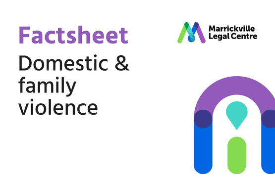 Factsheet Domestic family violence